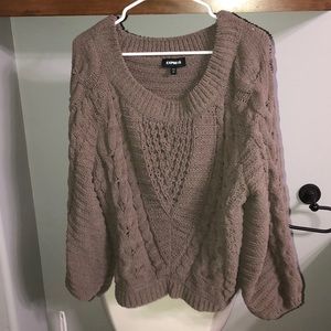 mocha sweater